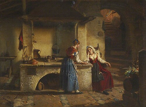 An Italian Kitchen, , Thomas Stuart Smith