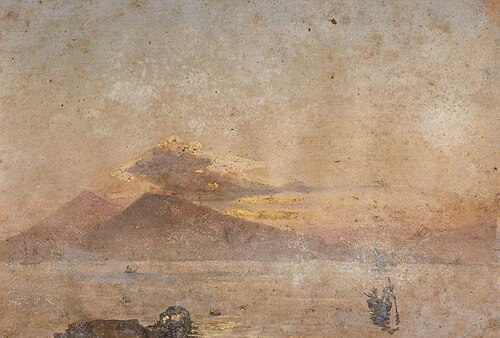 Vesuvius from Seaward, , Thomas Stuart Smith