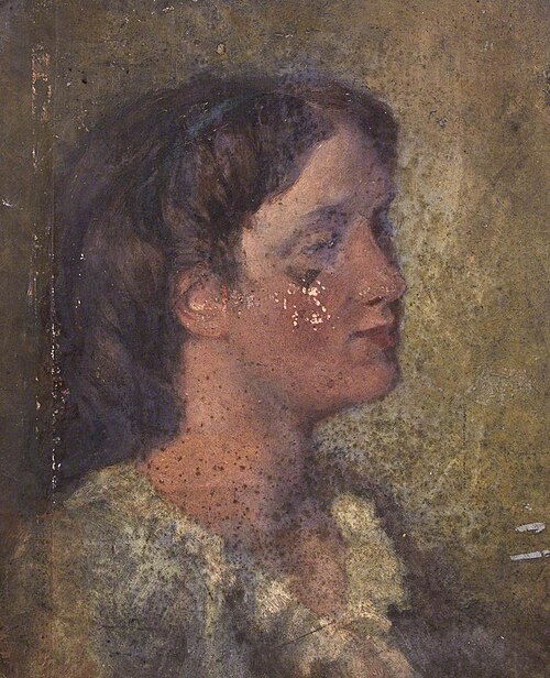Portrait of a Lady in Profile, , Thomas Stuart Smith