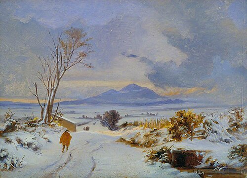 A Snow Scene, Ben Ledi, , Thomas Stuart Smith