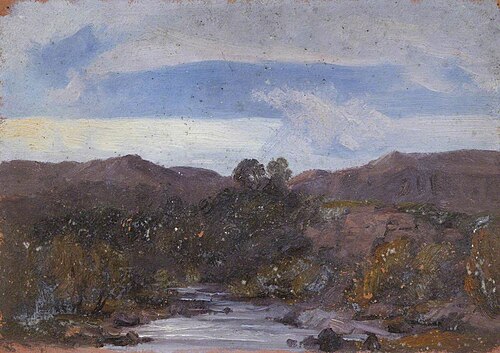 Study for a Mountain River, , Thomas Stuart Smith