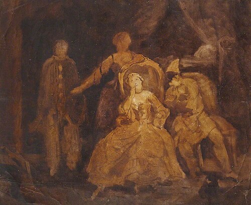 Study for Eighteenth-Century Figures, , Thomas Stuart Smith