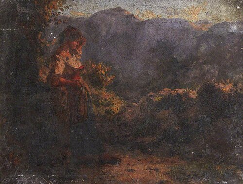 Woman in a Landscape, , Thomas Stuart Smith