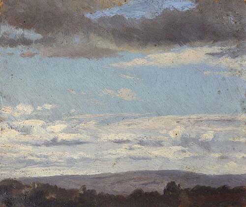 Landscape with Clouds, , Thomas Stuart Smith