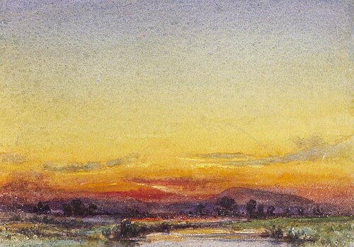 Sunset, , Thomas Stuart Smith