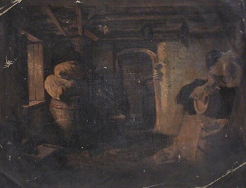 Interior with Barrels, , Thomas Stuart Smith