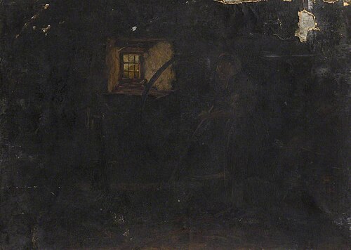 Woman with a Wheel, , Thomas Stuart Smith