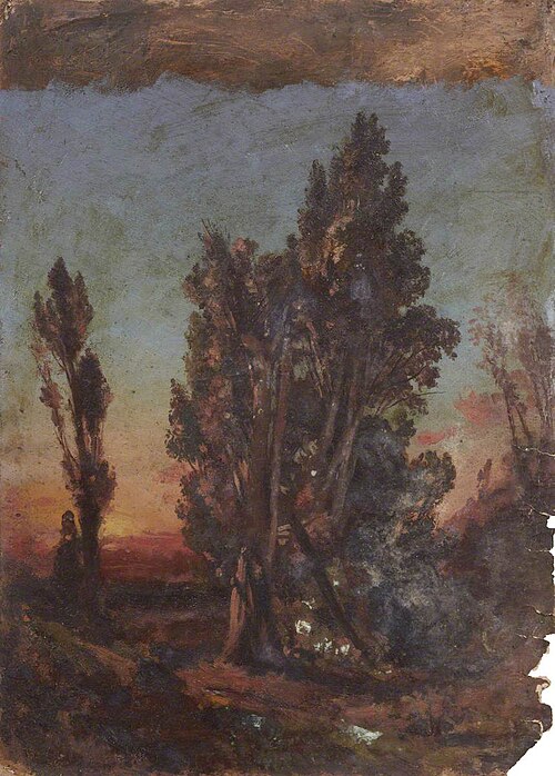 Sunset with Trees, , Thomas Stuart Smith