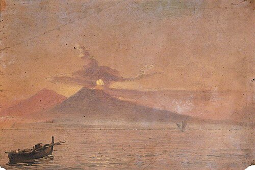 Vesuvius from Seaward, , Thomas Stuart Smith