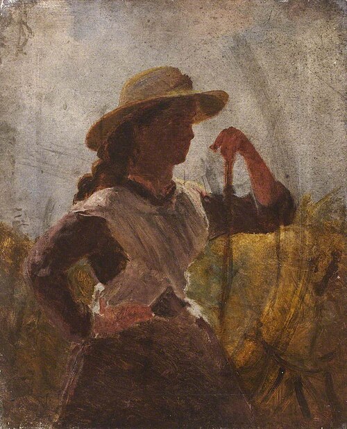Girl in a Hat, , Thomas Stuart Smith