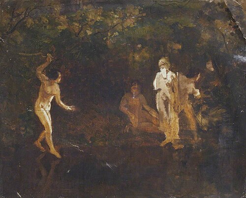 Study for Bathers, , Thomas Stuart Smith