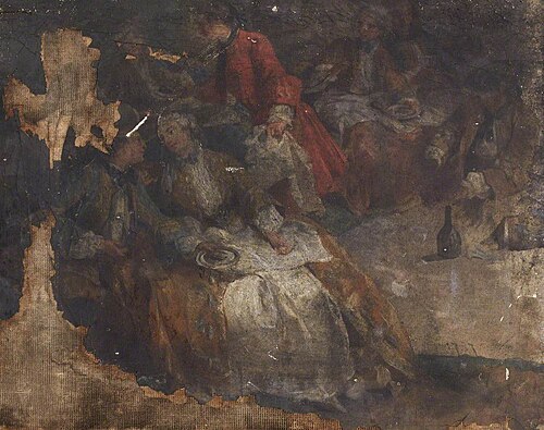 Figures Conversing, , Thomas Stuart Smith