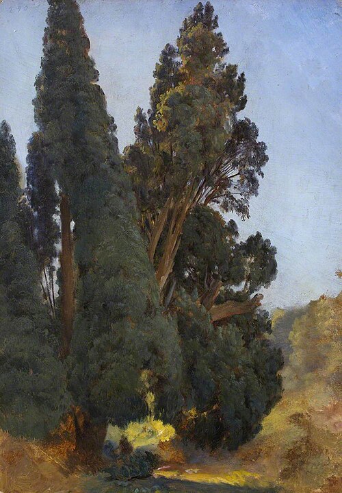 Cypress Trees, , Thomas Stuart Smith