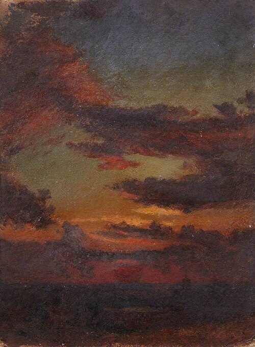 Sunset over the Water, , Thomas Stuart Smith