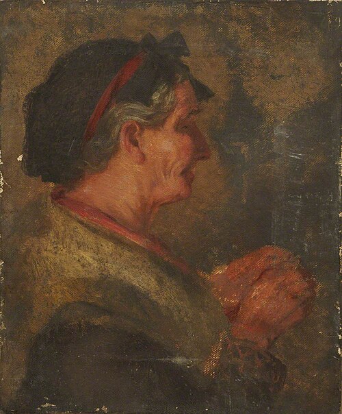 Profile of an Old Woman, , Thomas Stuart Smith