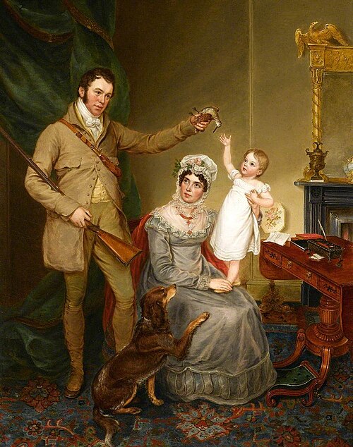 The Palmer Family, 1822, James Leakey
