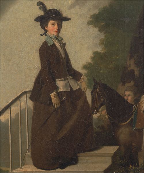 Elizabeth Bridgman, Sister of the Artist, 1771, Henry Walton