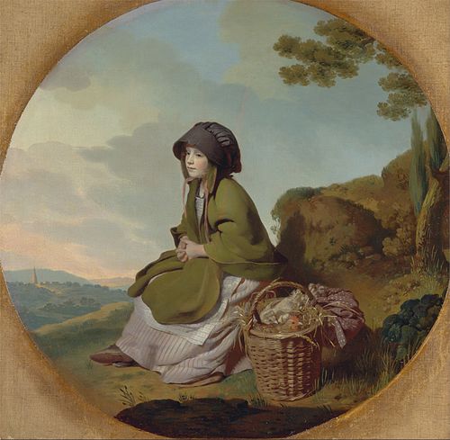 A Market Girl, 1776, Henry Walton