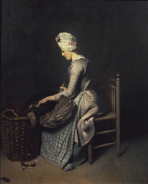Plucking the Turkey, 1776, Henry Walton