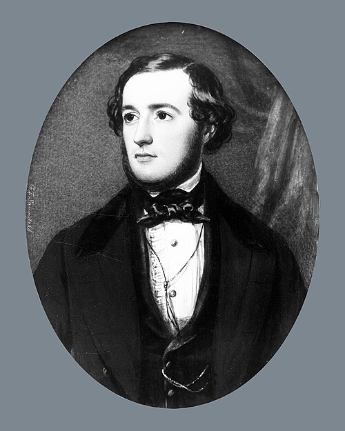 Portrait of a Gentleman, 1845, George Lethbridge Saunders