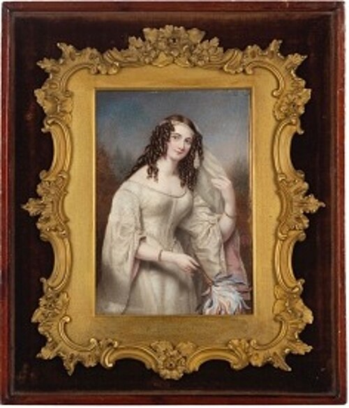 Miss Vandenhoff in the Love Chase, 1838, Samuel John Stump