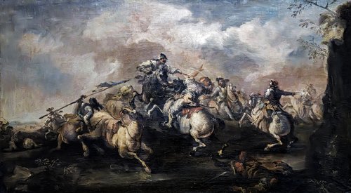 Scène de bataille, , Antonio Marini