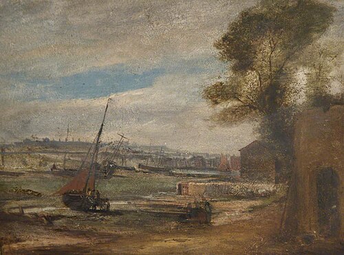 View of Plymouth from Coxside, , Ambrose Bowden Johns