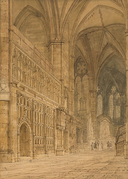 Ambulatory, Westminster Abbey, , Frederick Nash