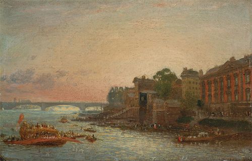 Somerset House, London, 1825, Frederick Nash