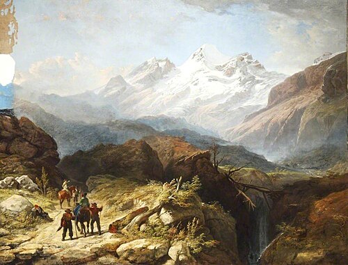 Den Unternen Thal (The Lower Valley), 1850, Henry Courtney Selous