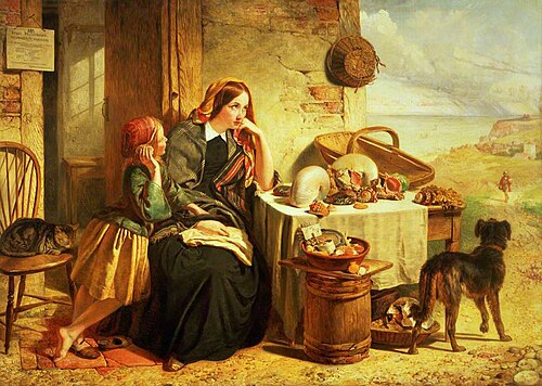 What Does the Sea Say?, 1858, Henry Courtney Selous