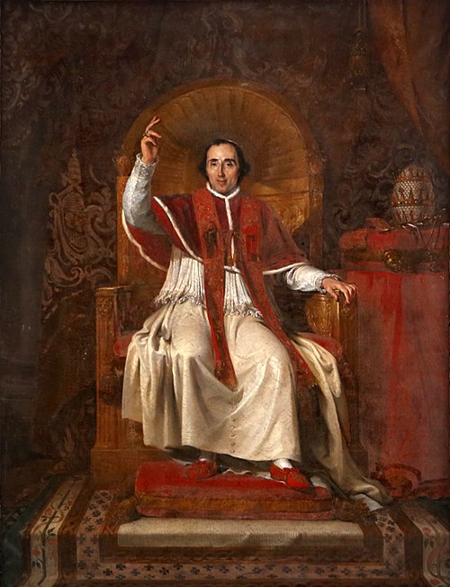 Portrait de Pie VII, 1801, Teodoro Matteini