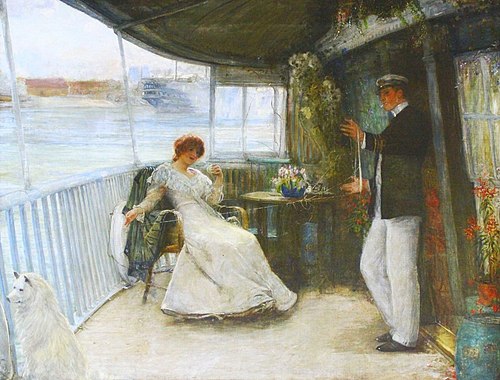 OC Steam Yacht 'May', 1899, William Bruce Ellis Ranken