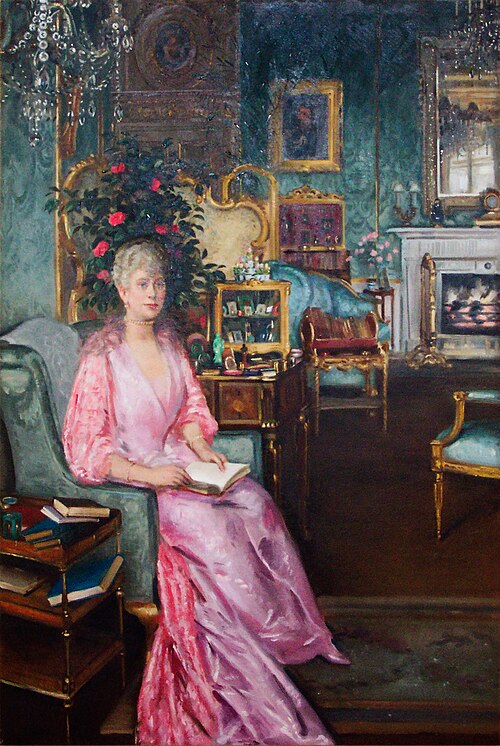 Mary of Teck, Queen Consort of George V, 1923, William Bruce Ellis Ranken