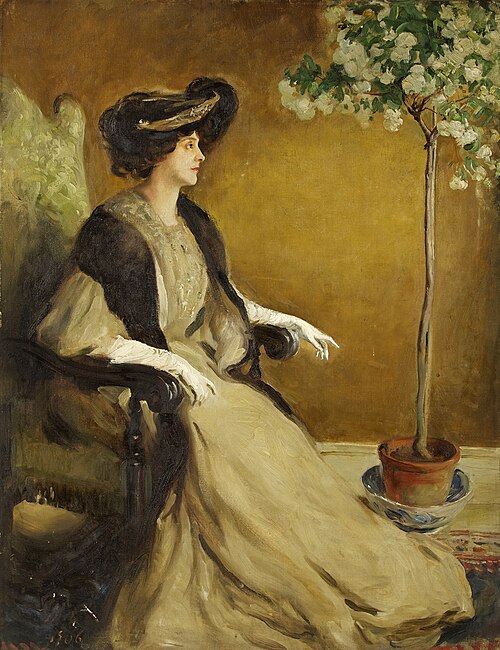 Mrs Patrick Campbell, 1906, William Bruce Ellis Ranken