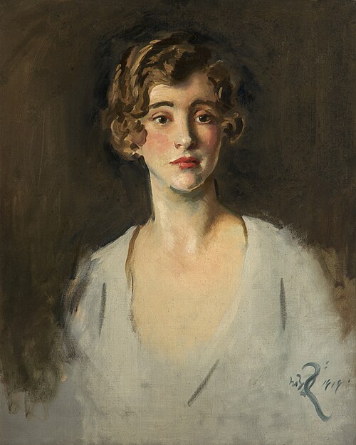 Head of a Young Woman, 1919, William Bruce Ellis Ranken