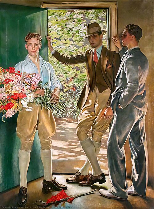 The Garden Door, 1926, William Bruce Ellis Ranken