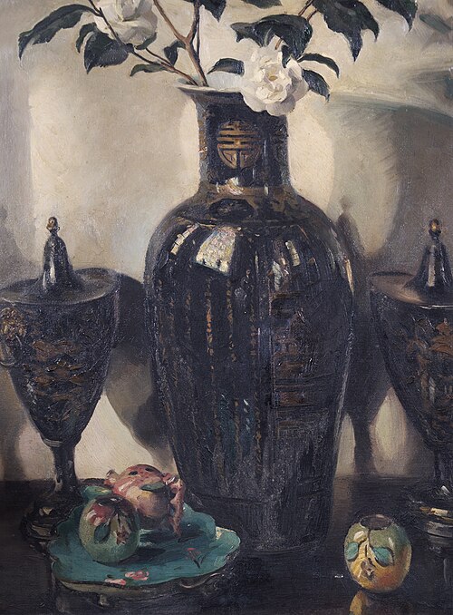 Antique China and Chinese Vase, 2000, William Bruce Ellis Ranken