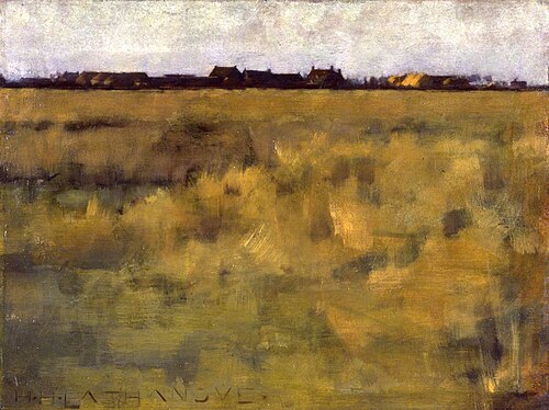 Farm Near Horsey, Norfolk, 1885, Henry Herbert La Thangue