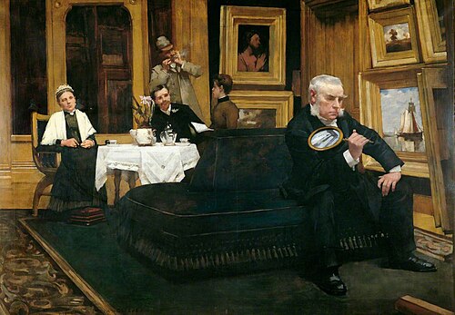 The Connoisseur, 1887, Henry Herbert La Thangue