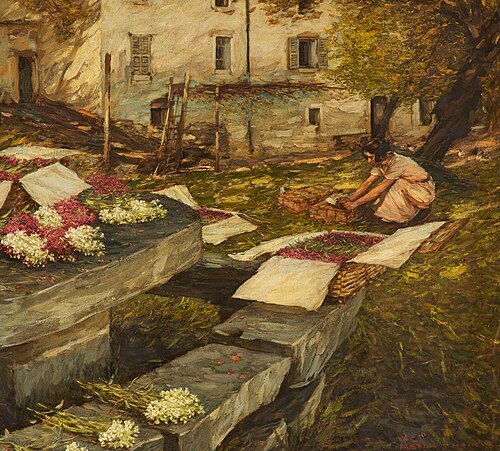 Packing Stocks, 1920, Henry Herbert La Thangue