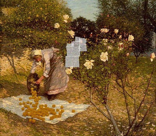 Provençal Winter, 1903, Henry Herbert La Thangue