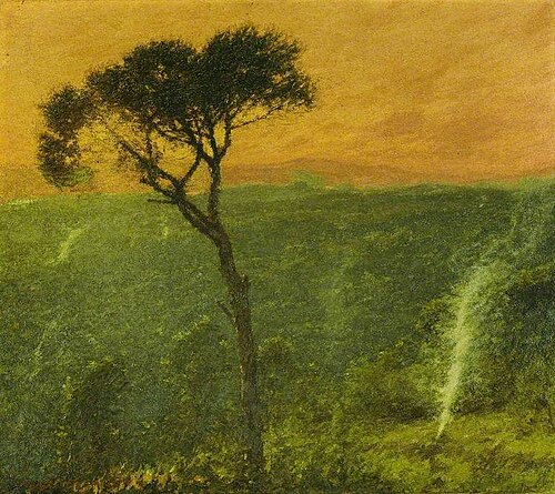 A Ligurian Valley, Italy, 1910, Henry Herbert La Thangue