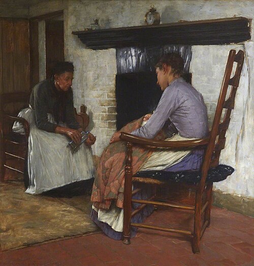Some Poor People, , Henry Herbert La Thangue