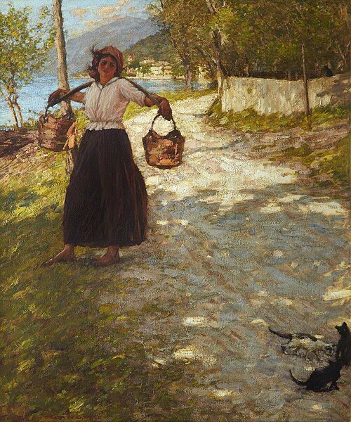 A Veronese Road, , Henry Herbert La Thangue