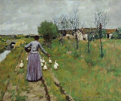 Landscape Study, 1889, Henry Herbert La Thangue
