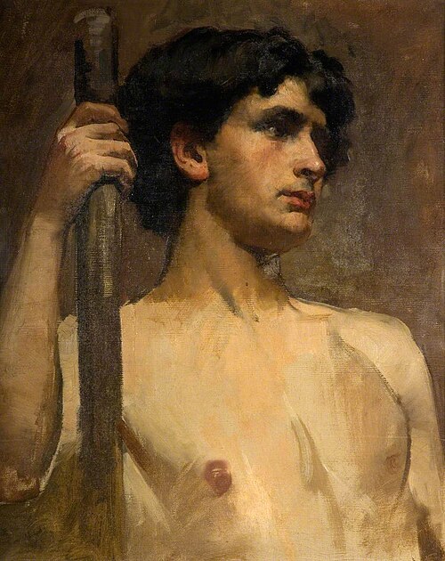 Nude Study, , Henry Herbert La Thangue