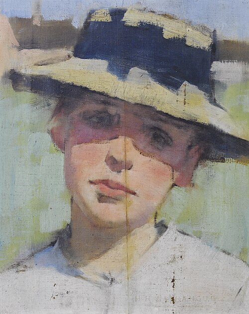 Polly, , Henry Herbert La Thangue
