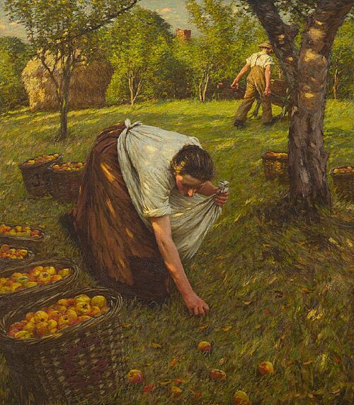 A Sussex Autumn, 1907, Henry Herbert La Thangue