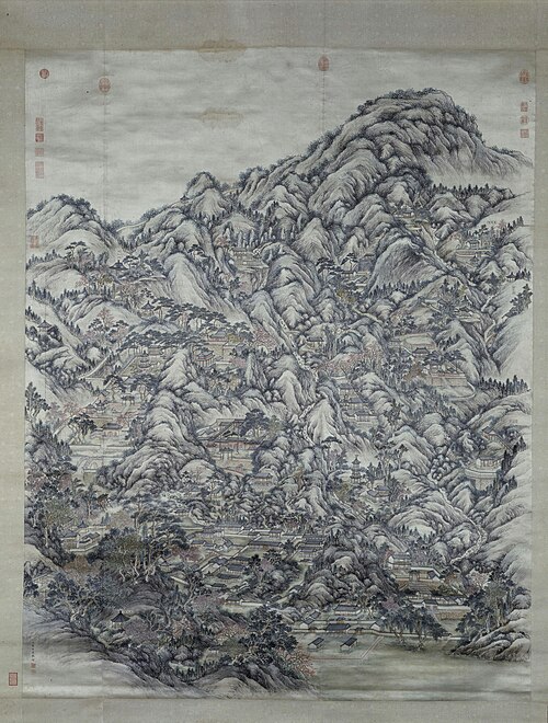 董邦达静宜园二十八景图轴, , Bangda Dong